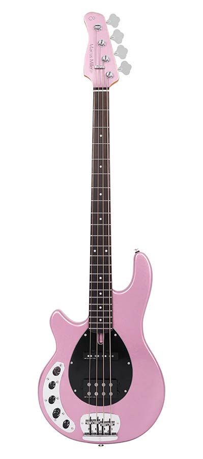 Sire Z Series Marcus Miller Lefty Alder 4-String Active Bass Guitar, Z7 4L/BUR