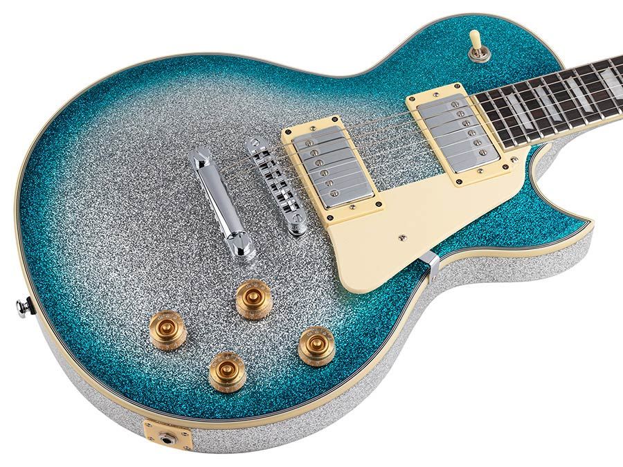 Sire Larry Carlton L7 Electric Guitar L-Style Skyburst Sparkle, L7N/SBS New Gen