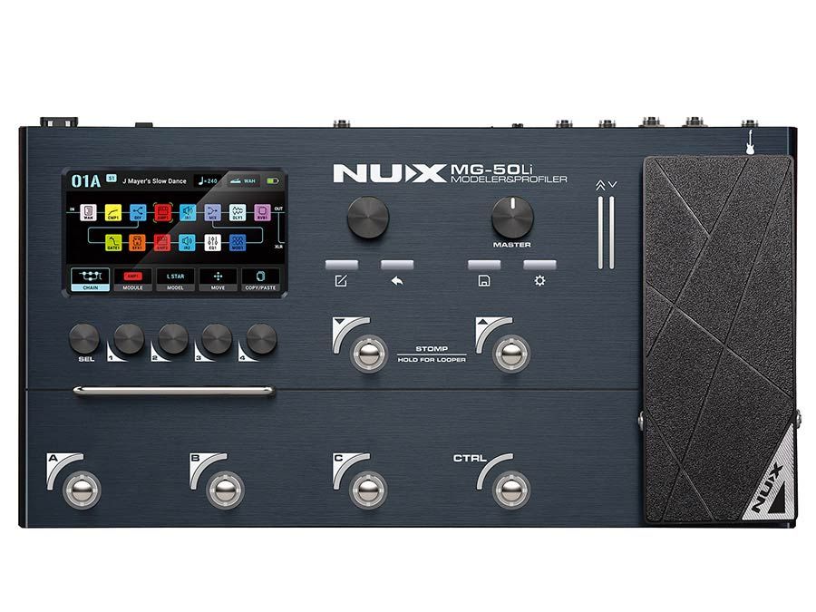 NUX MG50li Guitar Multi-FX Flagship Guitar Amp Modeler Profiler - Shadow Mist