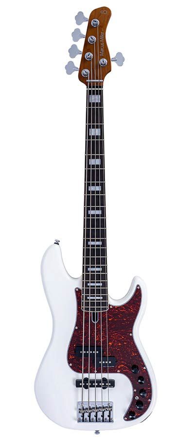 Sire Marcus Miller Alder 5-String Active Bass Guitar Antique White, P7N A5/AWH