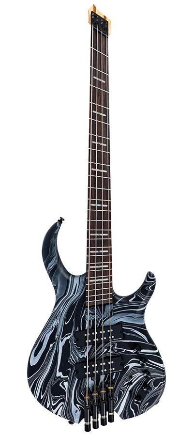 Sire Marcus Miller Mahogany 4-String Active Bass Black Swirl, M6H 4/BKSW