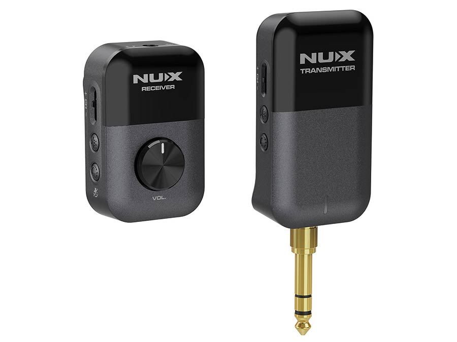 NUX 5.8 GHz stereo Wireless in Ear Monitor System with Charging Case