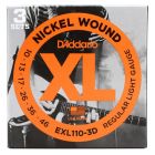 D'addario strings EXL110-3D nickel roundwound - 010 - 3 Sets