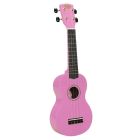  Korala Soprano Pink Ukulele with matching colour gig bag UKS-30-PK