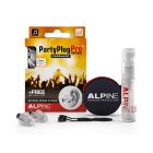 Alpine PartyPlug Pro earplugs /hearing protection for music lovers /party goers