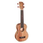Korala Soprano Ukulele - All Zebrano Wood UKS-510