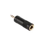 Boston Audio Adapter - Gold - 6.3mm Jack to 3.5mm Jack - Stereo - 1 piece  AT-120-G