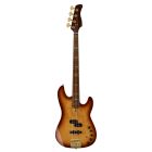 Sire Basses P10dx Series Marcus Miller Flamed Maple 4 String Active Bass - Tobacco Sunburst P10 DX4/TS