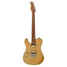Sire Guitars T7 Series Larry Carlton Electric Guitar LEFTHANDED T-Style with Flamed Maple Top, Natural, T7FML/NT