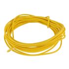 Boston USA Made Waxed Cotton Braided Push Back Wire-Yellow, PBW10/YE