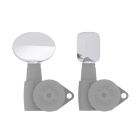 Hipshot Big Butter Bean Guitar Tuner Button Chrome, HS6B1BBBC