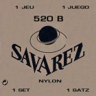 Savarez Classical Guitar String Set 520B - Blanc, Soft Tension
