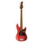 Sire Basses P5 Series Marcus Miller Fretless 5-string Passive Bass Guitar Dakota Red - P5 A5F/DRD