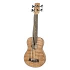 Korala Ukulele Bass -  Flamed Okume Wood UKBB-310-E with EQ and Tuner