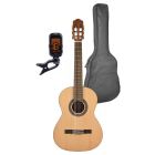 Salvador Classical Guitar Pack 3/4 Scale with Bag and Tuner