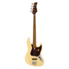 Sire Basses V5 Series Marcus Miller fretless alder 4-string Passive Bass Guitar Vintage White V5 A4F/VWH 