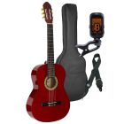 A.Martinez 4/4 Classical Guitar Pack Including Guitar, MTC-080/R