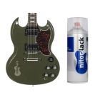 NitorLACK Nitrocellulose Paint Olive Drab - 400ml Aerosol, N250789160