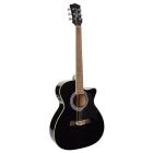 Richwood Artist Series Electro Acoustic Guitar with Active EQ RA-12-CEBK Black