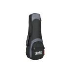 Boston Super Packer Gig Bag for Soprano Ukulele UKS-25-BG Black & Grey