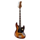 Sire Basses V5 Series Marcus Miller Alder 4-String Passive Bass Guitar Tobacco Sunburst, V5R A4/TS
