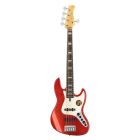 Sire Marcus Miller V7 2nd Gen Series Alder 5-String Bass Guitar Bright Metallic Red V7+ A5/BMR