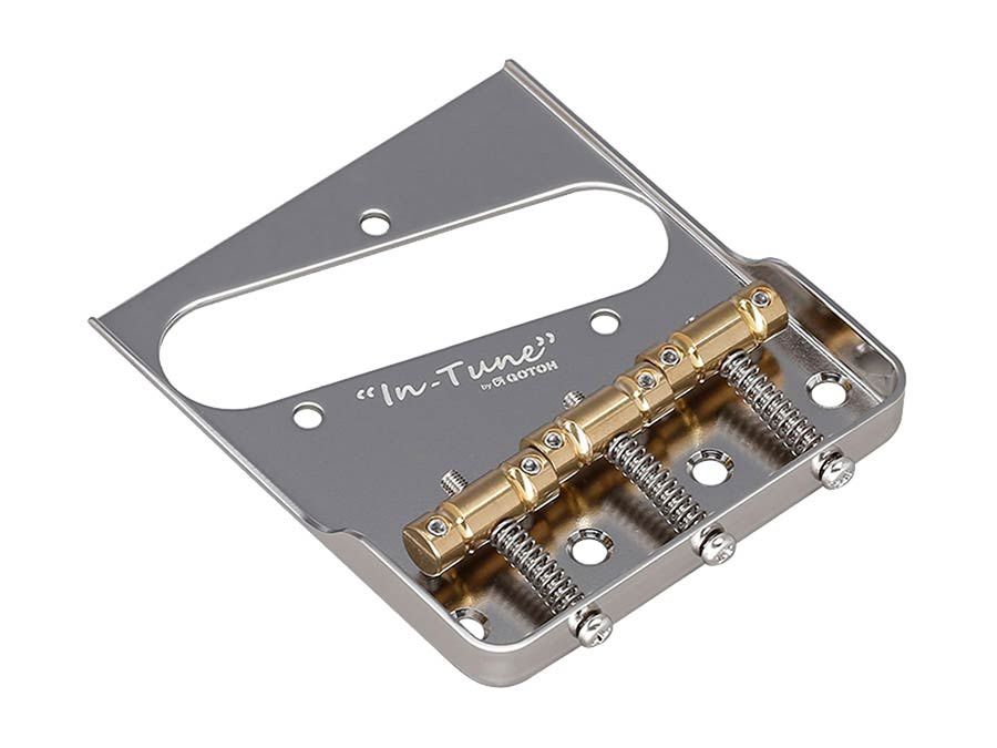 Gotoh BS-TC1S Bridge-Tailpiece T-Model With Brass Saddles, GTH12547