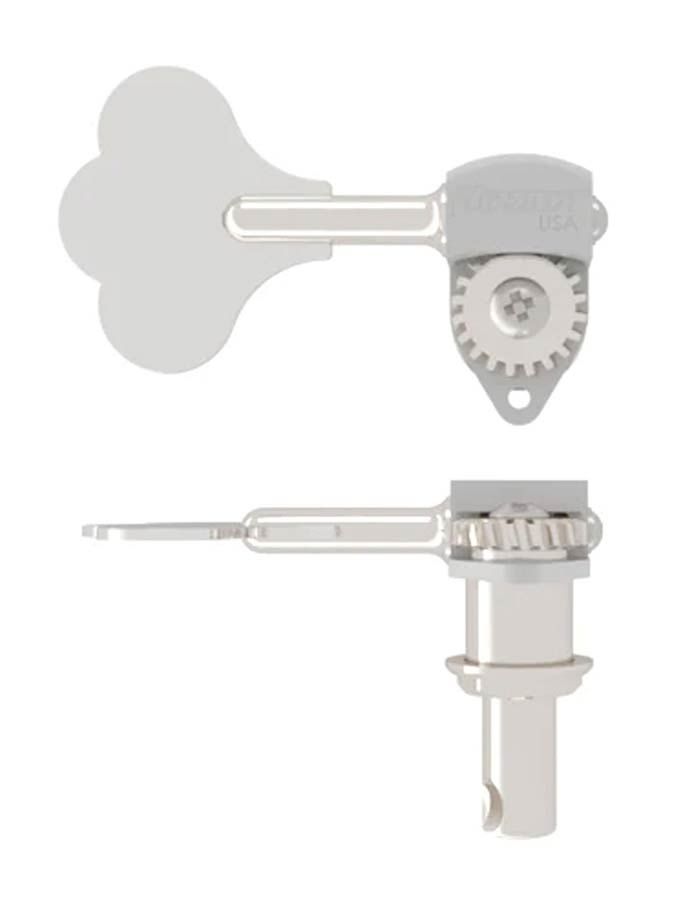Hipshot HB6 3/8" USA Ultralite Bass Tuning Machine, HS0670CT