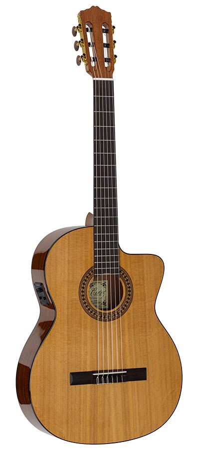 Salvador Cortez Solid Top Artist Series Classic Guitar 48mm Narrow Neck, CC-2248CE