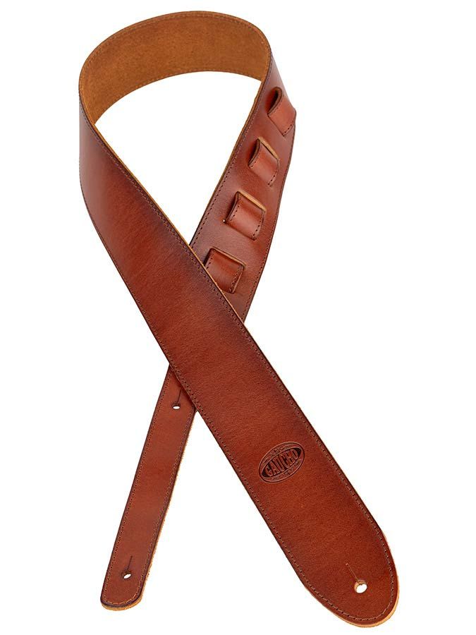 Gaucho Cobbler Series Guitar Strap, GST-941-LBR