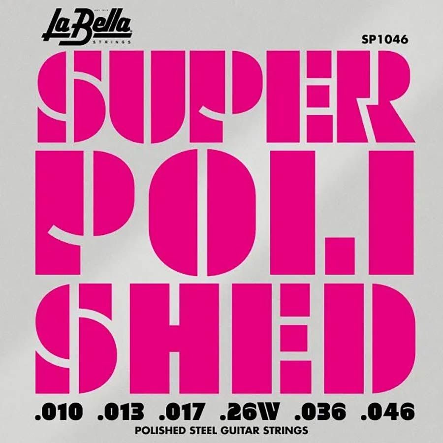 La Bella Super Polished String Set Electric, L-SP1046