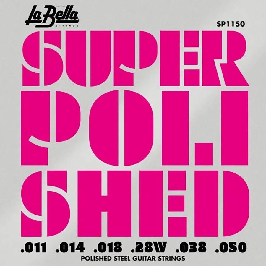 La Bella Super Polished String Set Electric, L-SP1150 