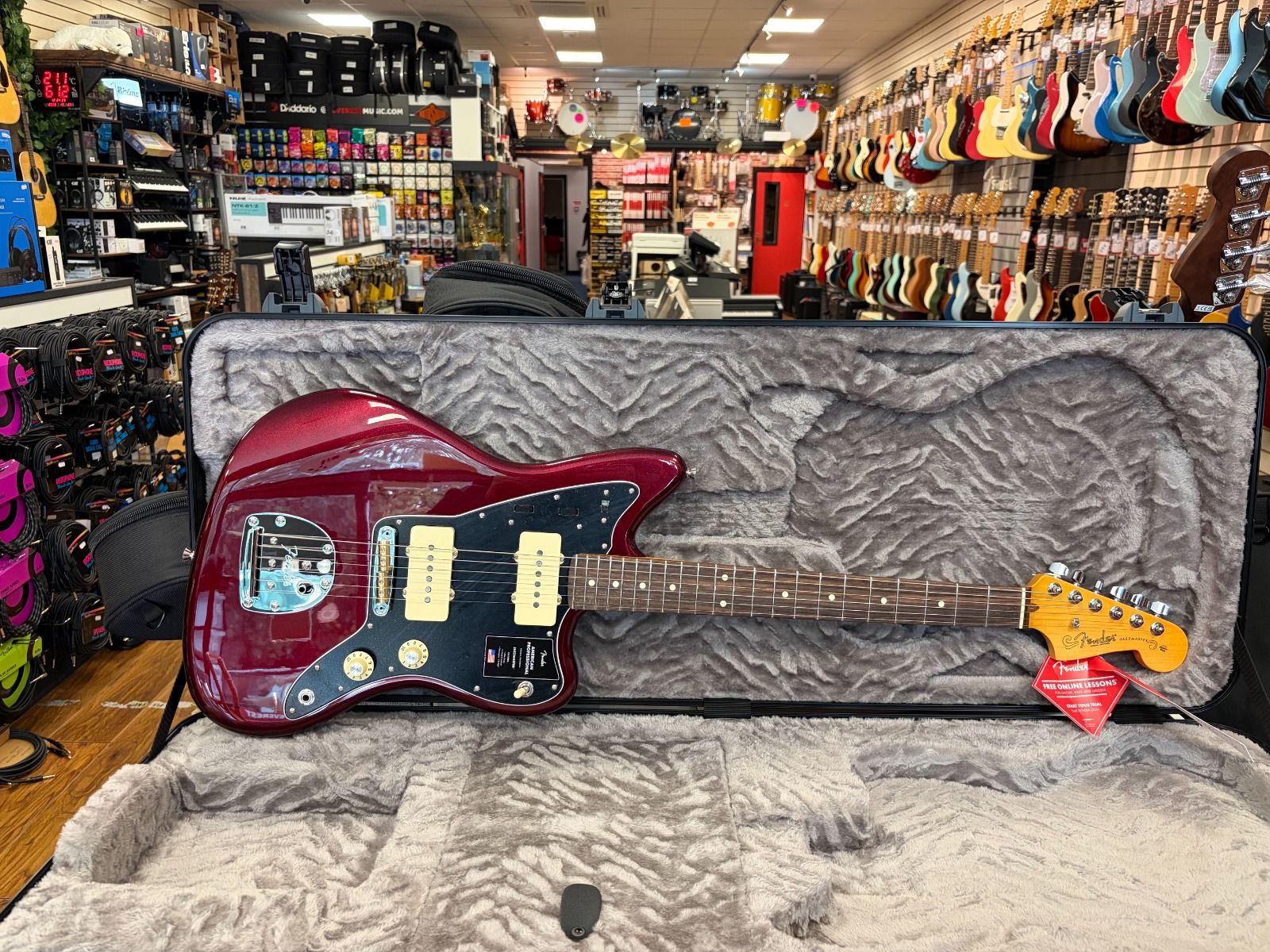 FENDER  AM PROF JAZZMASTER RW OXB X