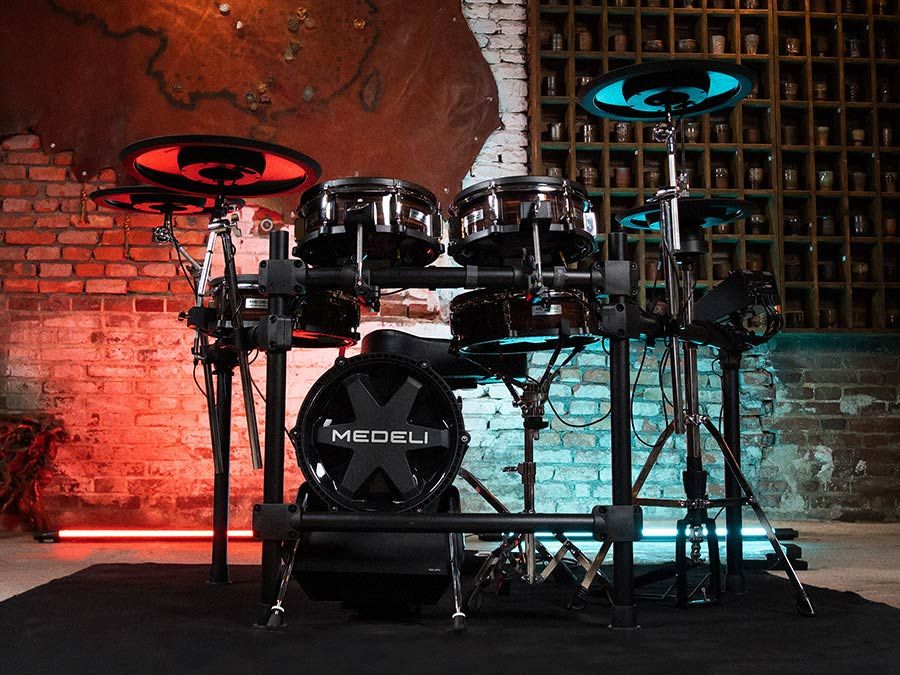 The Medeli MZ923: A Premium-Looking Digital Drum Kit Built to Play
