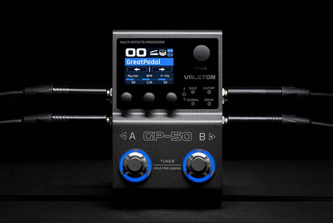 Valeton GP-50 Launch | Compact Multi-Effects Pedal with NAM & IR Loading